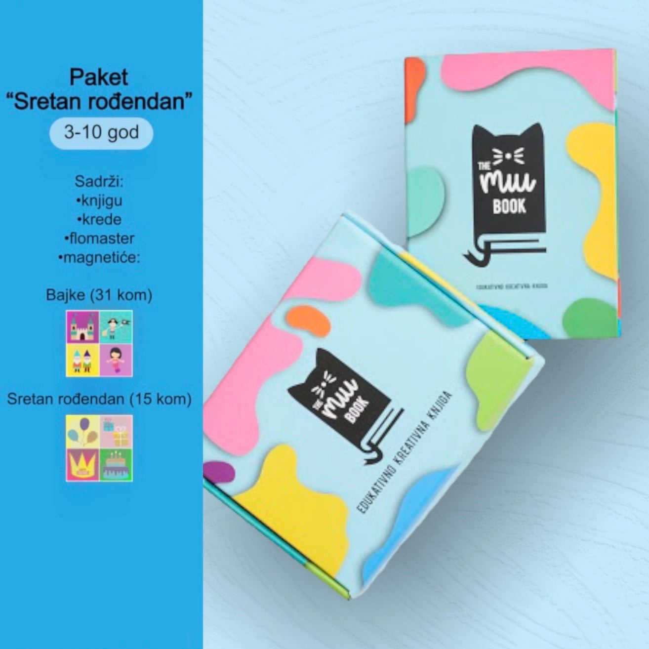 THEMIUBOOK – PAKET SRETAN ROĐENDAN